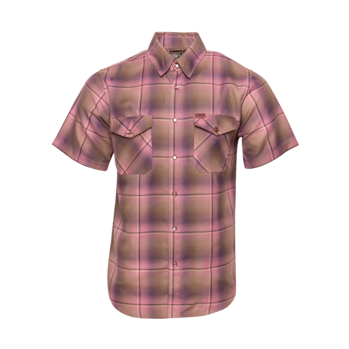 FLANNEL DESERT ROSE SHORTIE - ROSE